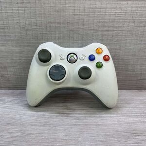 Microsoft Xbox 360 Wireless Gaming Controller - White (Model 1403)